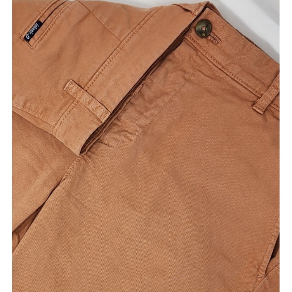 Johnnie-O Chino Twill Shorts Men's Size‎ 33 Peach  9" Inseam Stretch JMSH1400